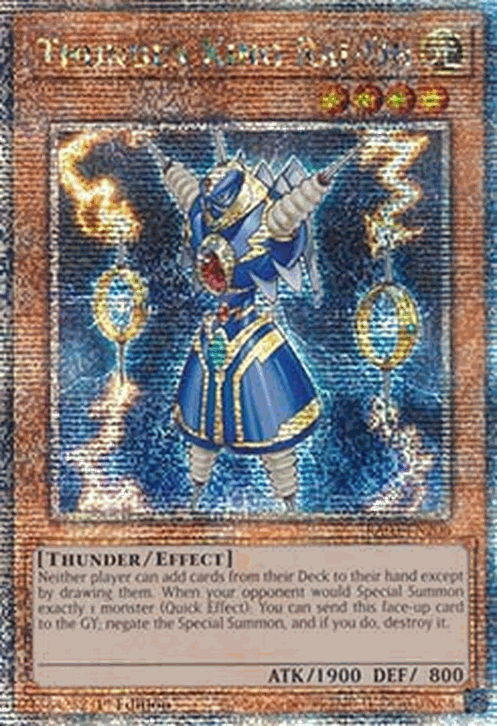 Thunder King Rai-Oh (V.2 - Quarter Century Secret Rare)