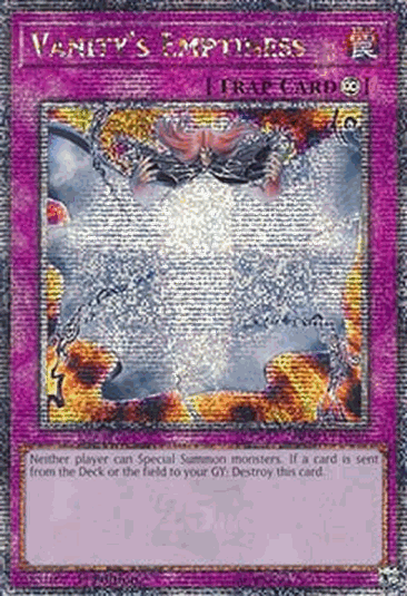 Vanity’s Emptiness (V.2 - Quarter Century Secret Rare)