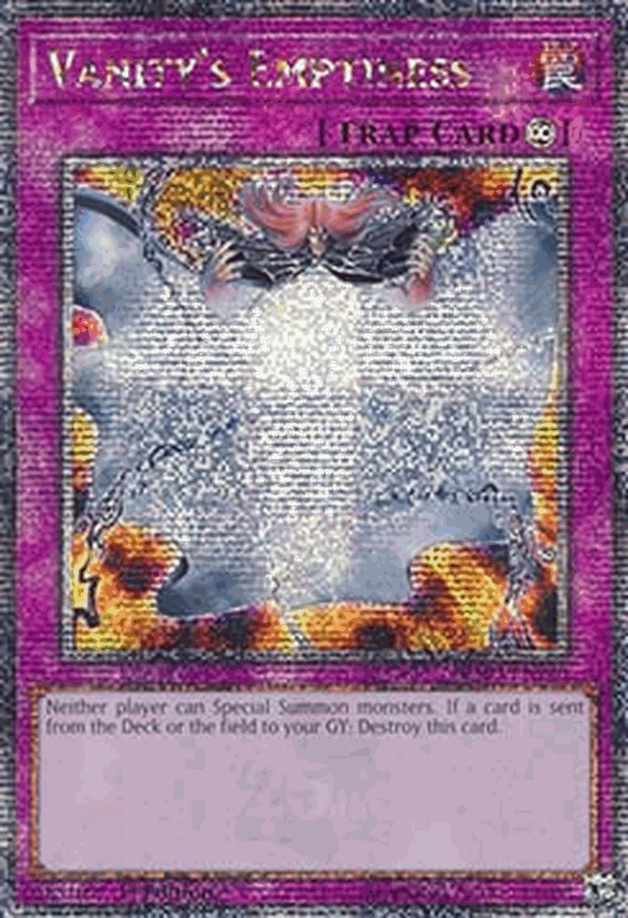 Vanity’s Emptiness (V.2 - Quarter Century Secret Rare)