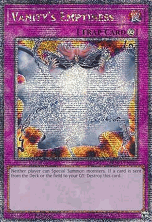 Vanity’s Emptiness (V.2 - Quarter Century Secret Rare)