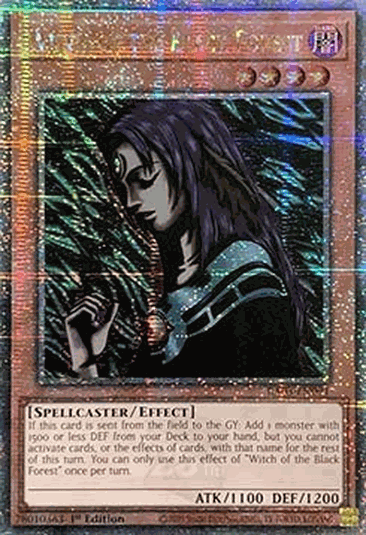 Witch of the Black Forest (V.2 - Quarter Century Secret Rare)