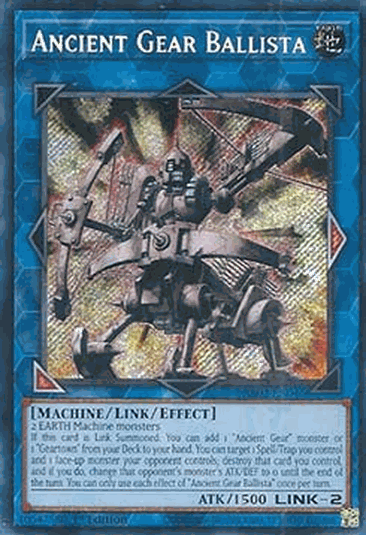 Ancient Gear Ballista (V.3 - Secret Rare)
