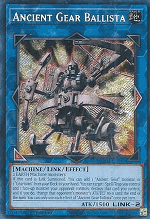 Ancient Gear Ballista (V.3 - Secret Rare)