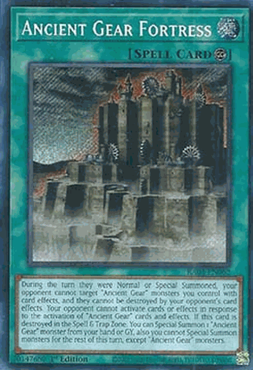 Ancient Gear Fortress (V.3 - Secret Rare)