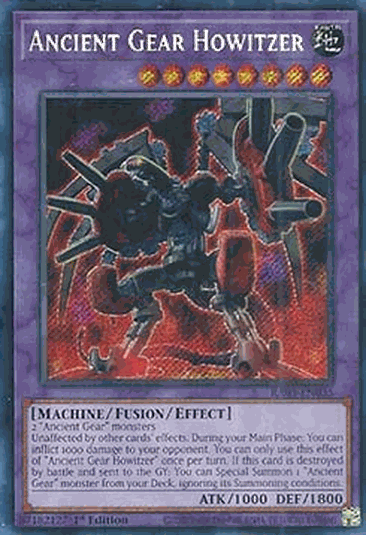 Ancient Gear Howitzer (V.3 - Secret Rare)