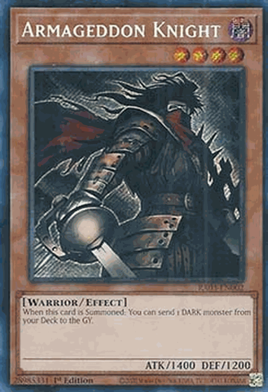 Armageddon Knight (V.3 - Secret Rare)
