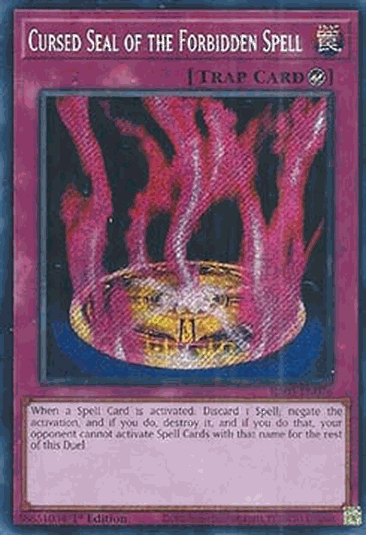 Cursed Seal of the Forbidden Spell (V.3 - Secret Rare)