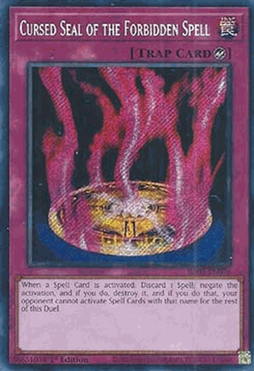 Cursed Seal of the Forbidden Spell (V.3 - Secret Rare)