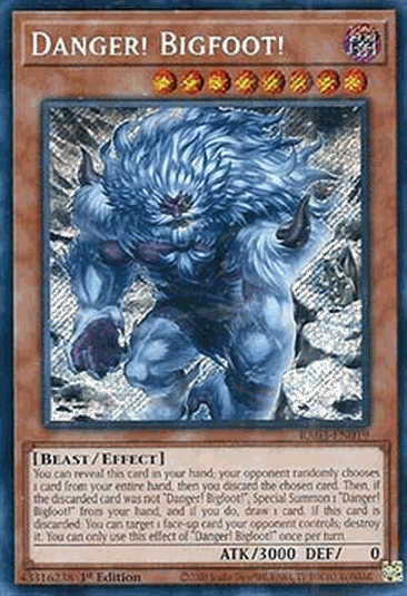 Danger! Bigfoot! (V.6 - Secret Rare)