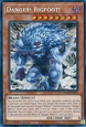 Danger! Bigfoot! (V.6 - Secret Rare)