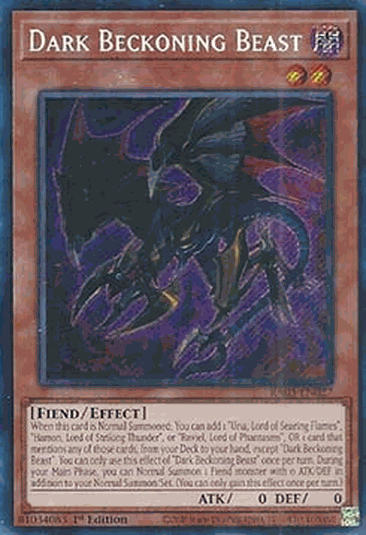 Dark Beckoning Beast (V.3 - Secret Rare)