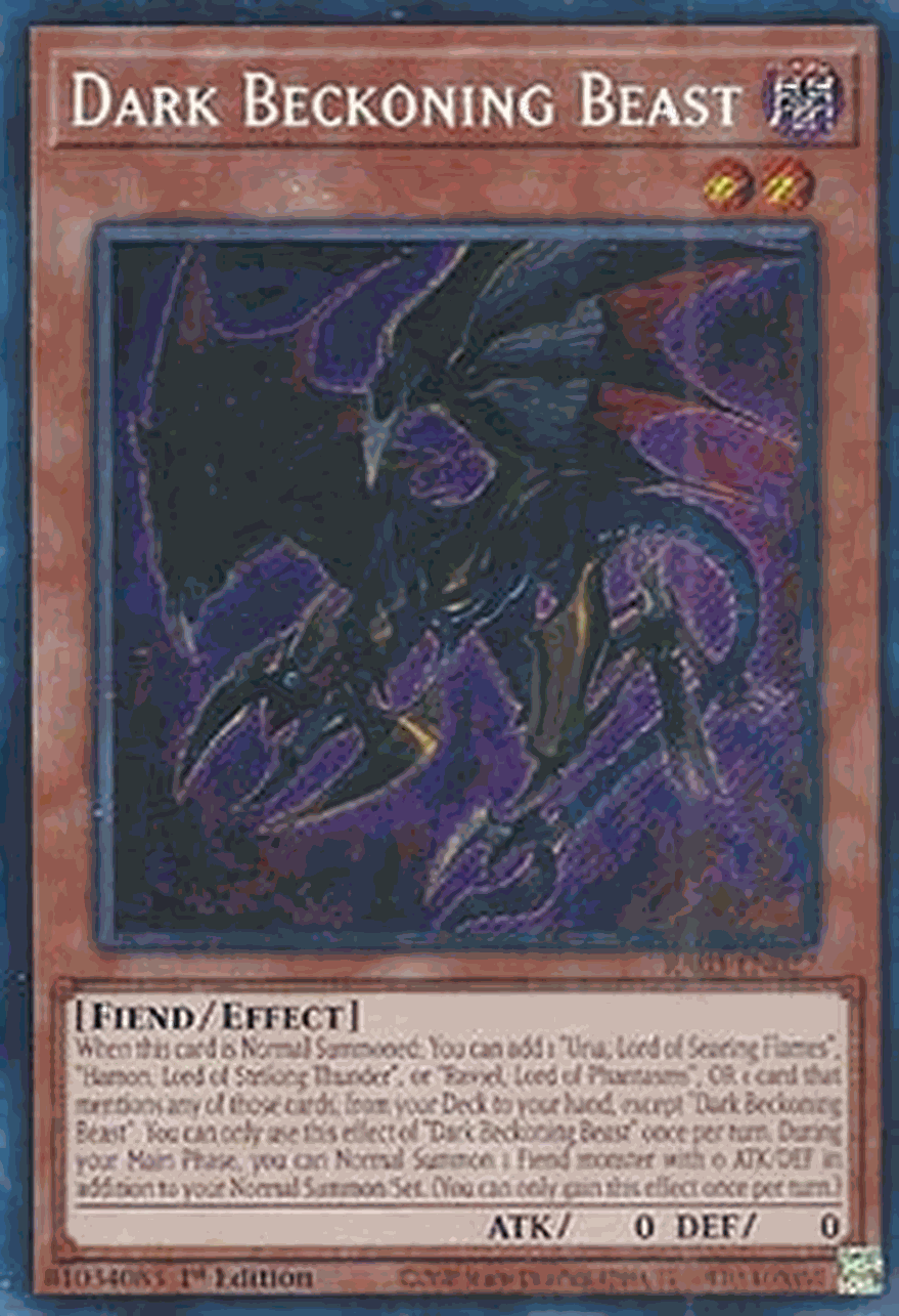 Dark Beckoning Beast (V.3 - Secret Rare)