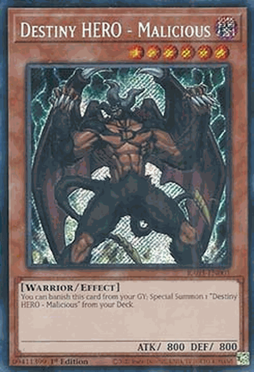 Destiny HERO - Malicious (V.3 - Secret Rare)