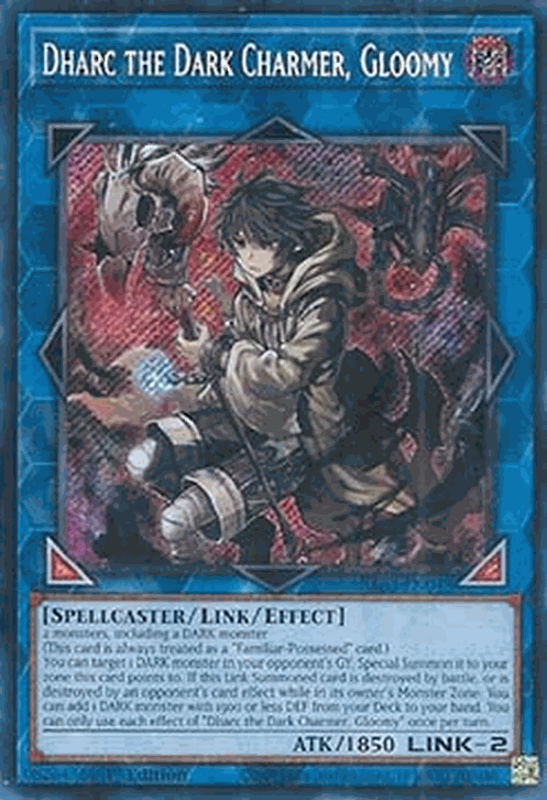 Dharc the Dark Charmer, Gloomy (V.3 - Secret Rare)