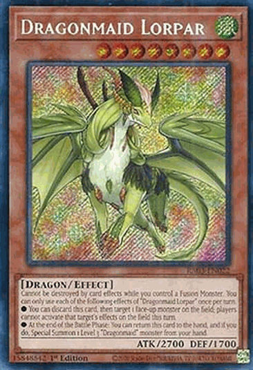 Dragonmaid Lorpar (V.3 - Secret Rare)