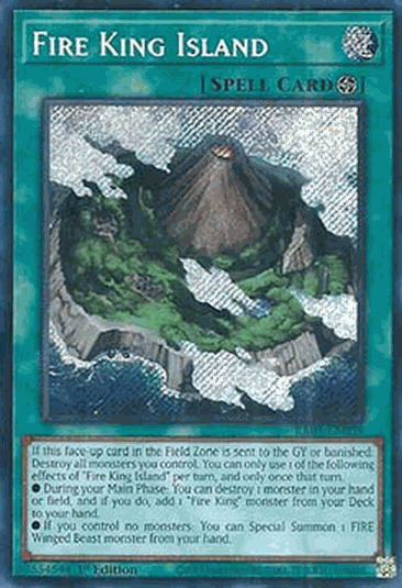 Fire King Island (V.3 - Secret Rare)