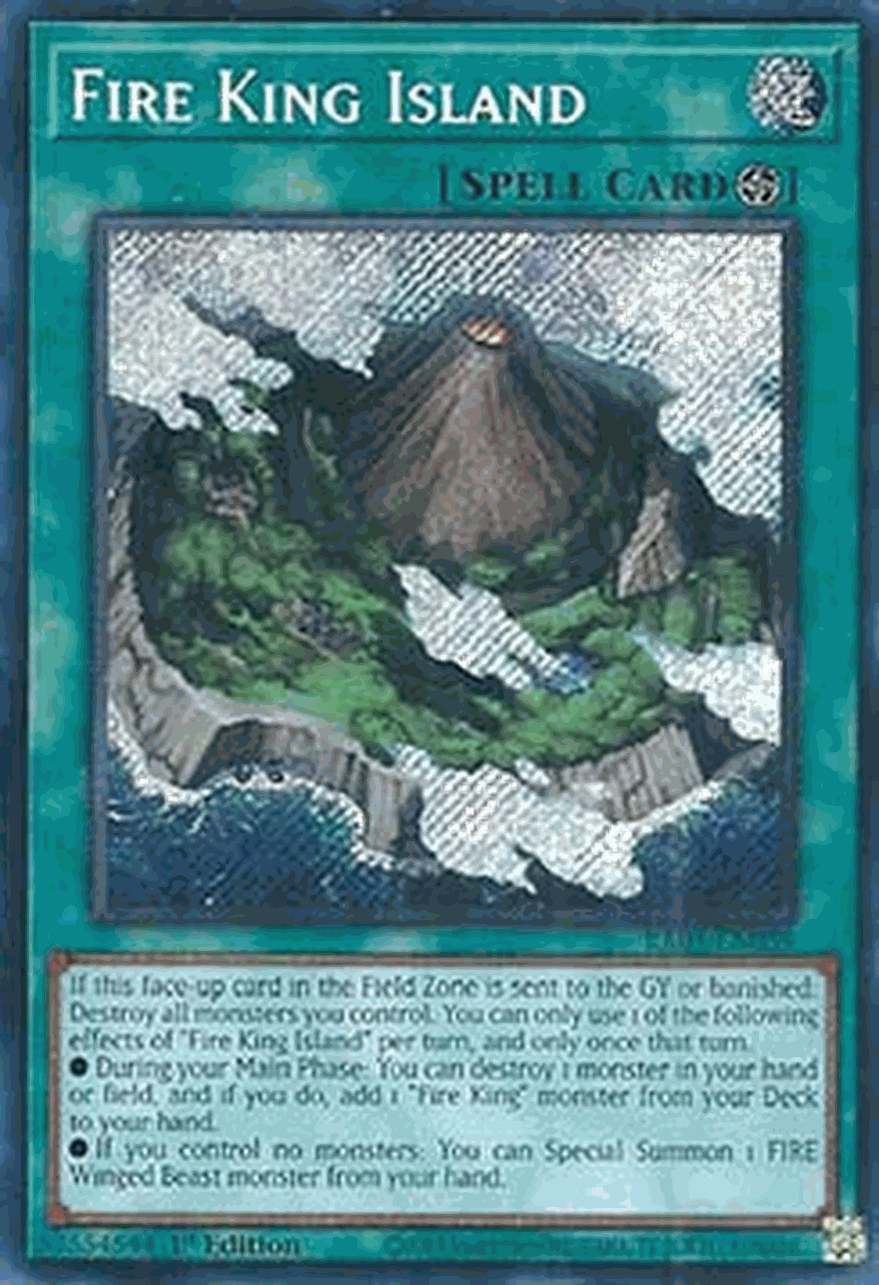Fire King Island (V.3 - Secret Rare)