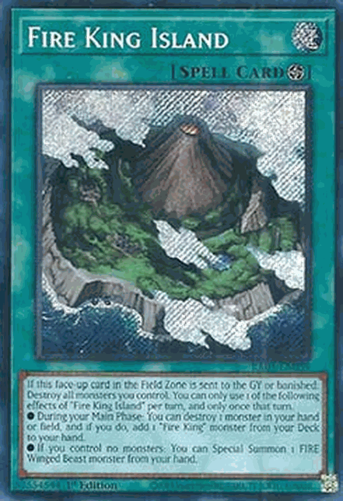 Fire King Island (V.3 - Secret Rare)