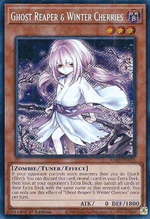 Ghost Reaper & Winter Cherries (V.3 - Secret Rare)