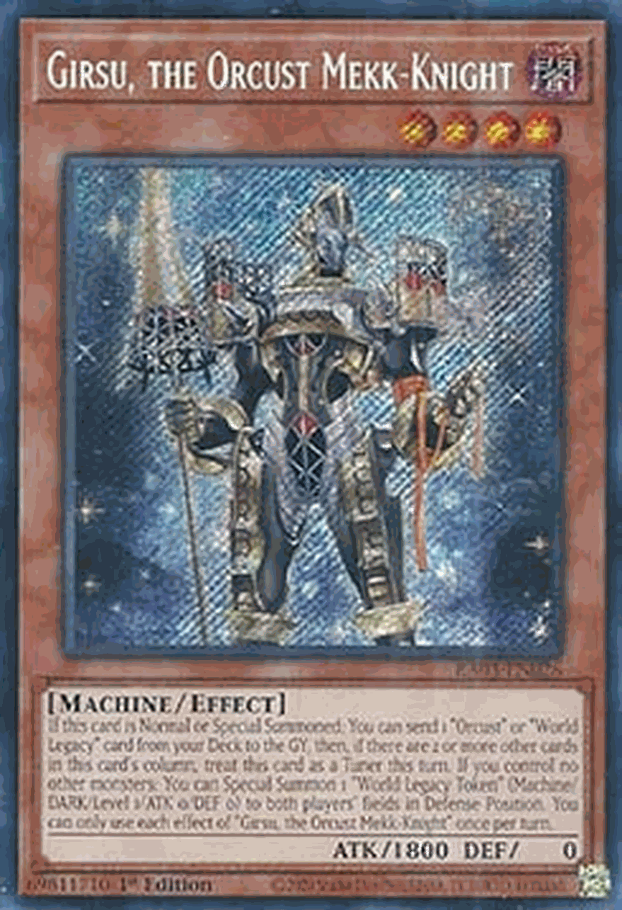 Girsu, the Orcust Mekk-Knight (V.3 - Secret Rare)
