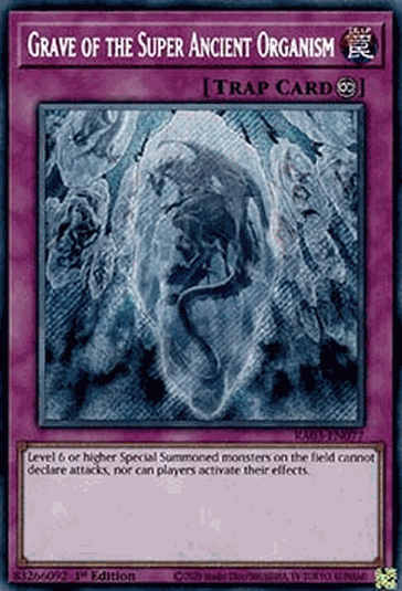 Grave of the Super Ancient Organism (V.3 - Secret Rare)