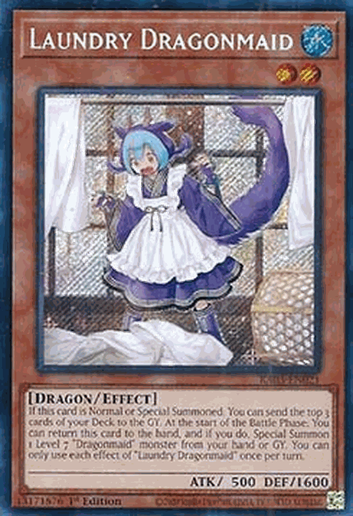 Laundry Dragonmaid (V.3 - Secret Rare)