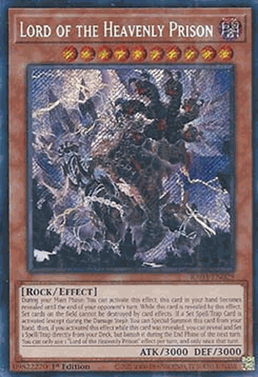 Lord of the Heavenly Prison (V.3 - Secret Rare)