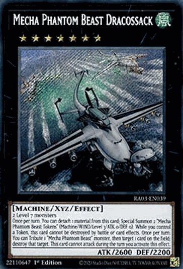 Mecha Phantom Beast Dracossack (V.3 - Secret Rare)
