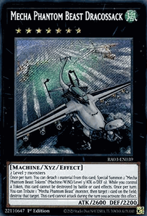Mecha Phantom Beast Dracossack (V.3 - Secret Rare)