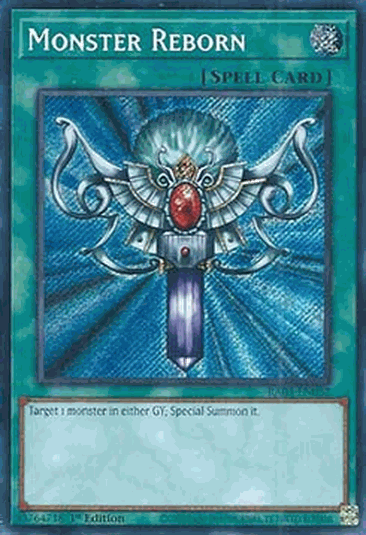 Monster Reborn (V.3 - Secret Rare)