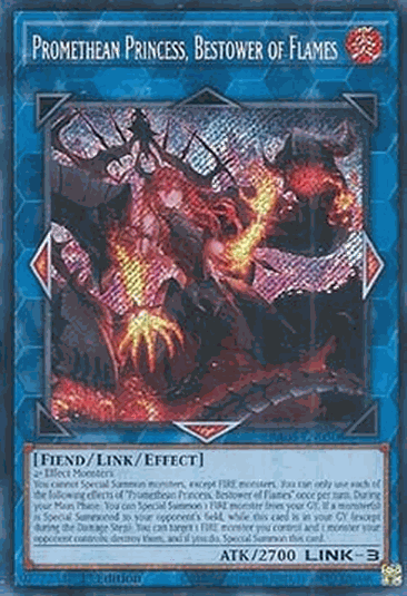 Promethean Princess, Bestower of Flames (V.3 - Secret Rare)