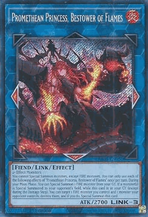 Promethean Princess, Bestower of Flames (V.3 - Secret Rare)