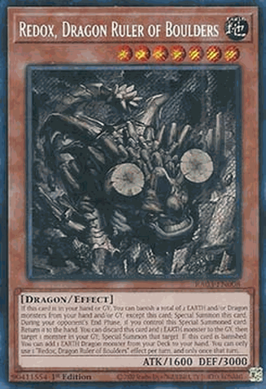 Redox, Dragon Ruler of Boulders (V.3 - Secret Rare)