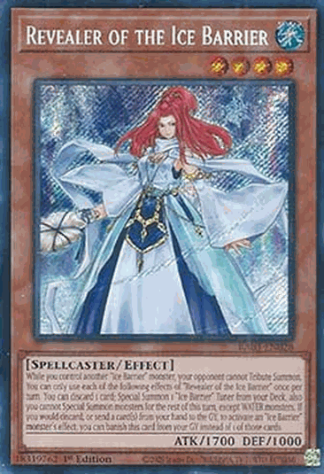 Revealer of the Ice Barrier (V.3 - Secret Rare)