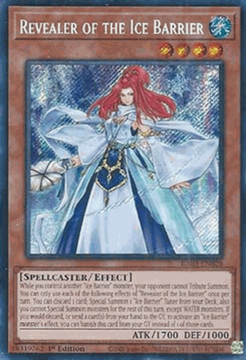 Revealer of the Ice Barrier (V.3 - Secret Rare)