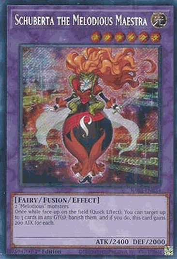 Schuberta the Melodious Maestra (V.3 - Secret Rare)