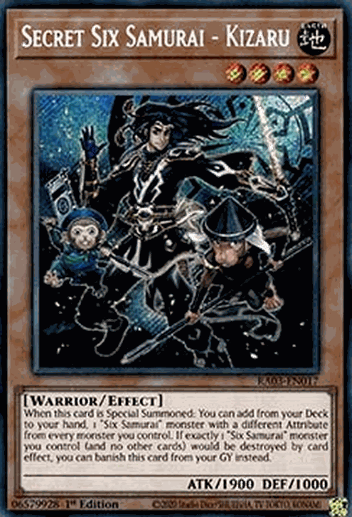 Secret Six Samurai - Kizaru (V.3 - Secret Rare)