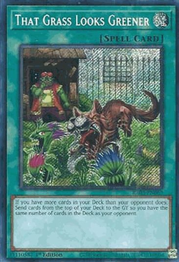 That Grass Looks Greener (V.3 - Secret Rare)