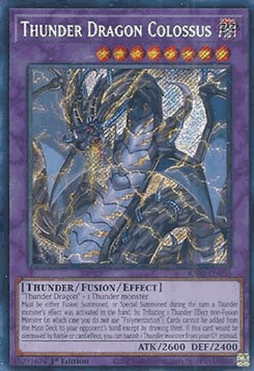 Thunder Dragon Colossus (V.3 - Secret Rare)