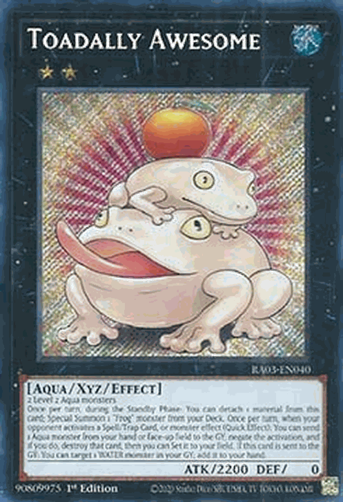 Toadally Awesome (V.3 - Secret Rare)