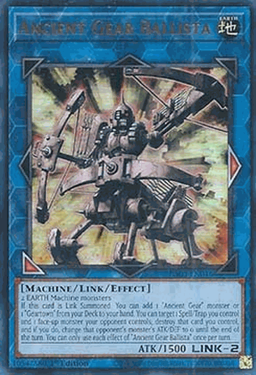 Ancient Gear Ballista (V.2 - Ultra Rare)