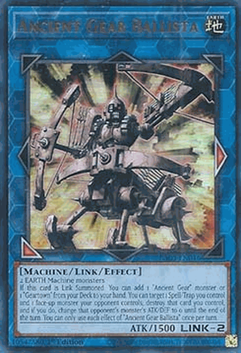 Ancient Gear Ballista (V.2 - Ultra Rare)