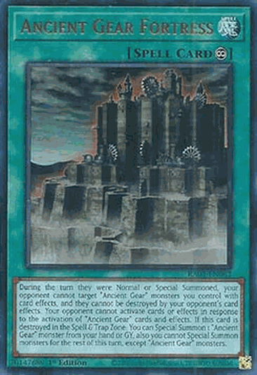 Ancient Gear Fortress (V.2 - Ultra Rare)
