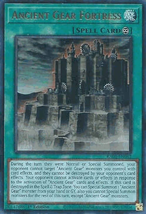 Ancient Gear Fortress (V.2 - Ultra Rare)