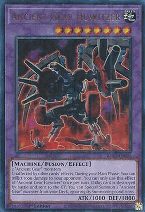 Ancient Gear Howitzer (V.2 - Ultra Rare)
