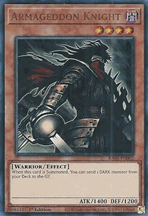 Armageddon Knight (V.2 - Ultra Rare)