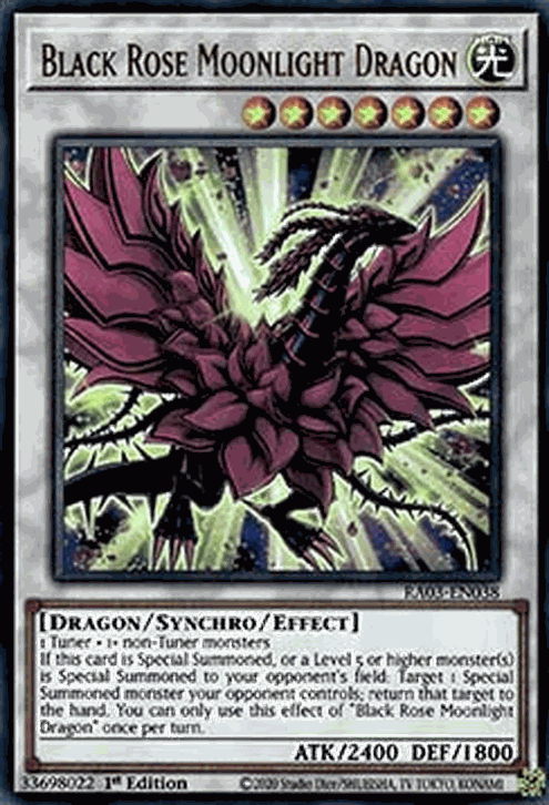Black Rose Moonlight Dragon (V.2 - Ultra Rare)