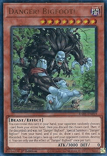 Danger! Bigfoot! (V.3 - Ultra Rare)