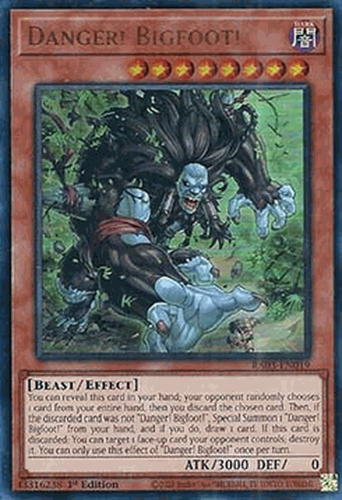 Danger! Bigfoot! (V.3 - Ultra Rare)