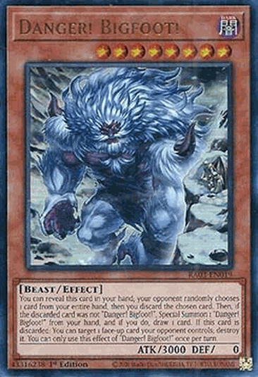 Danger! Bigfoot! (V.4 - Ultra Rare)